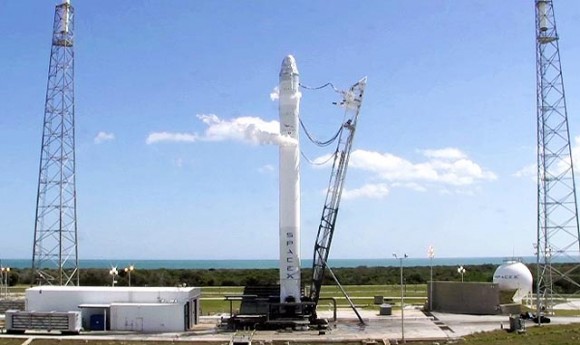 spacex pad
