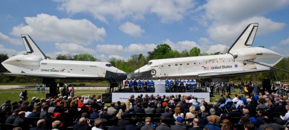 two shuttles