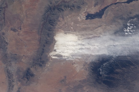 white sands
