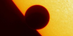 Transit of Venus by NASA's TRACE spacecraft Image credit: NASA/LMSAL