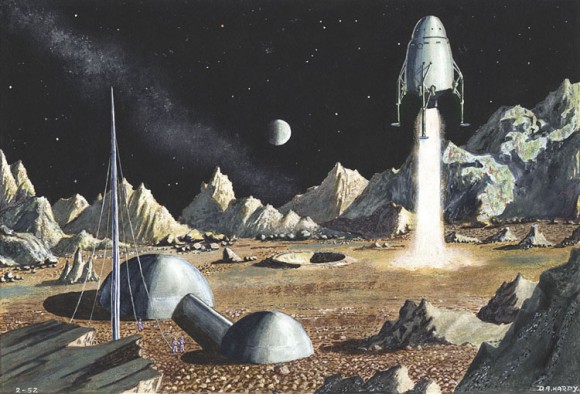moon landing 1952