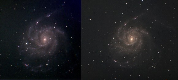 M101 Supernova during and after