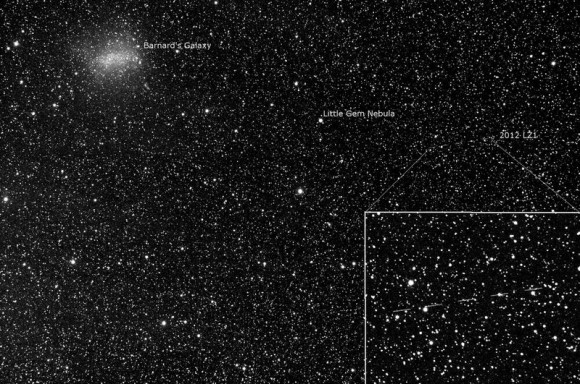 asteroid 2012 lz1 Ian Musgrave