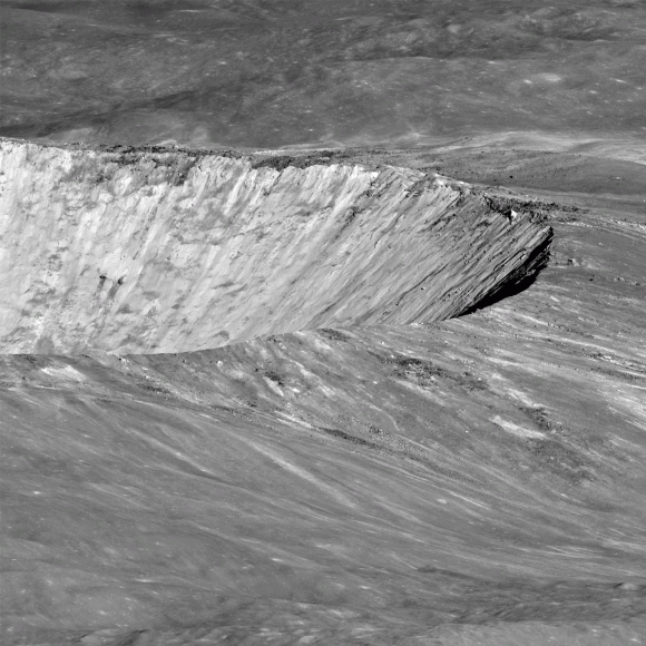giordano crater oblique