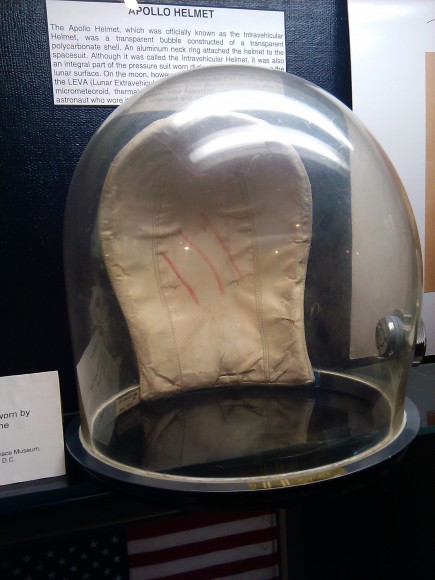 Eugene Cernan's helmet