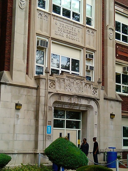 Eugene Cernan's high school near Chicago.