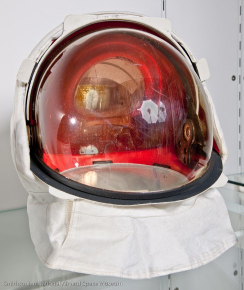 Neil Armstrong's Visor and Gloves