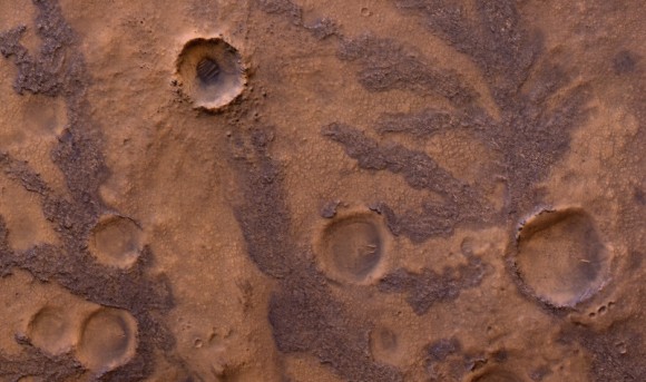 Floor of Antoniadi Crater