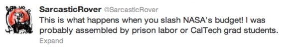 Sarcastic rover