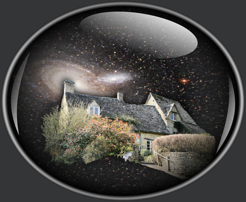 house in space