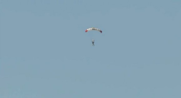 parachute jump