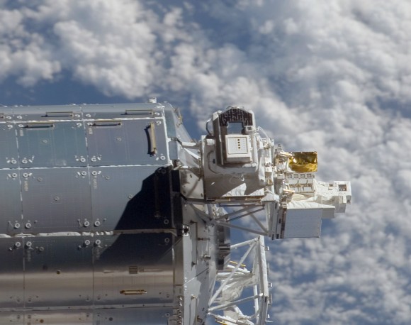 Solar instrument is now working "in the air" with Columbus module