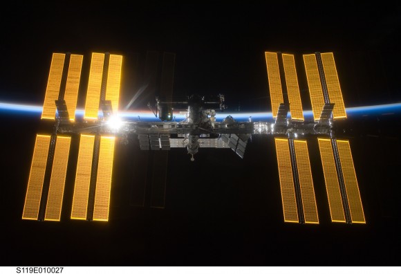 The International Space Station. Credit: NASA