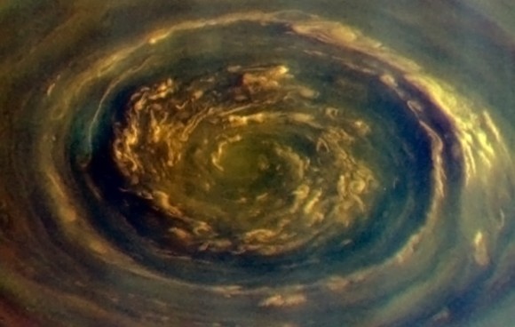 Saturn North Pole RGB