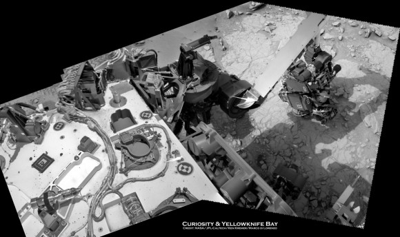 Curiosity Sol 129a turret_Ken Kremer