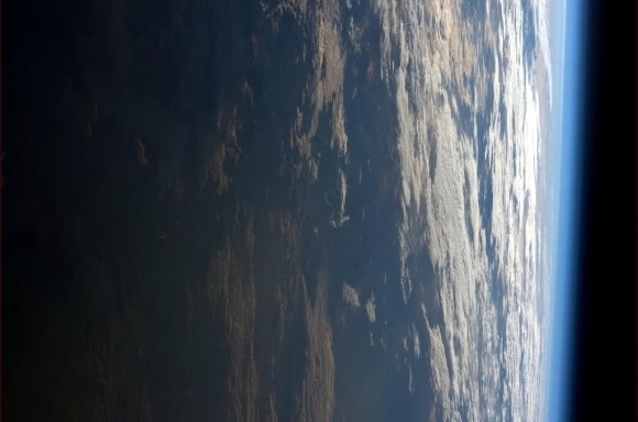 'Riding the edge of darkness, to beyond the horizon," Tweeted astronaut Chris Hadfield.