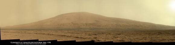 Curiosity at John Klein Sol170fa_Ken Kremer