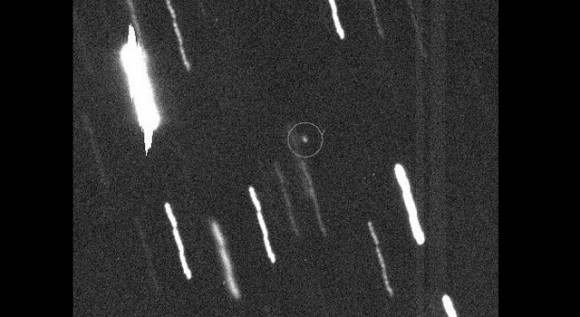 Asteroid Apophis was discovered on June 19, 2004. Image credit: UH/IA