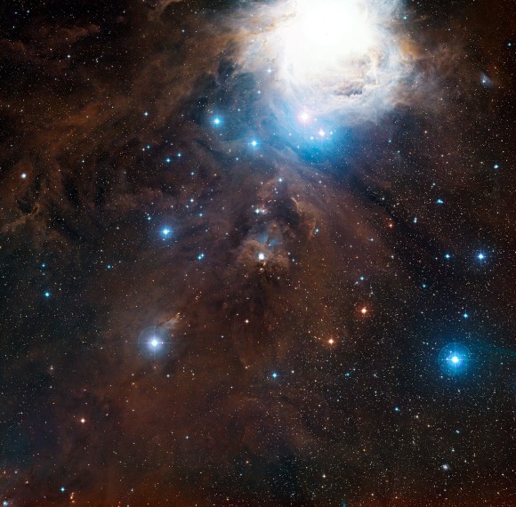 The wide-field area around NGC 1999 in Orion