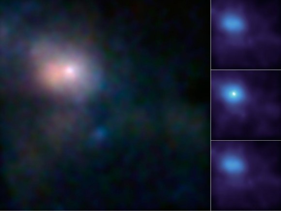 NuSTAR X-ray image of a flare emitted by Sgr A* in July 2012 (NASA/JPL-Caltech)