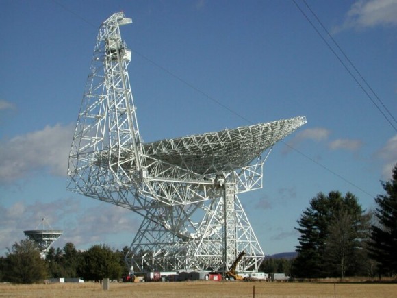 The Green Bank Telescope. Credit: NRAO