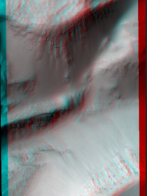 Possible Gullies in Graben. Credit: NASA/JPL/University of Arizona. 