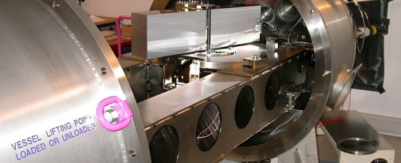 HARPS (High Accuracy Radial Velocity Planet Searcher) instrument (credit: ESO).