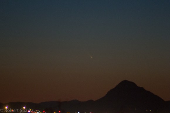 Comet Pan-STARRS as imaged by Robert Sparks (@HalfAstro) on the night of March 10th from Tucson, Arizona. All Rights Reserved, part of the Universe Today photo gallery.