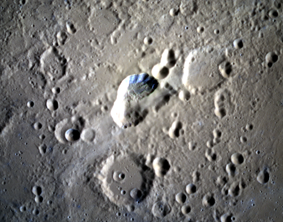A wide-angle view of the same depression, captured in July 2012