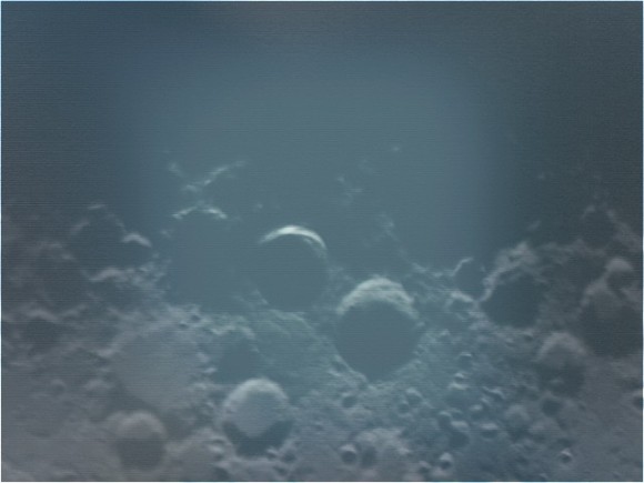 A daytime capture of the Lunar X. (Photo by Author).