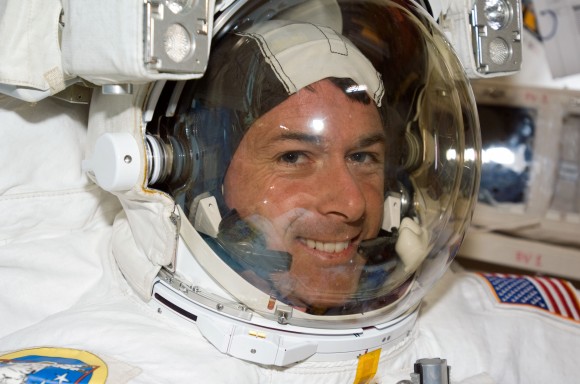 Shane Kimbrough spent more than 12 hours outside the International Space Station during one mission. Credit: NASA