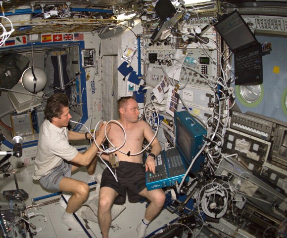 Making medical diagnoses aboard Space Station can be a tricky business (Image: NASA)