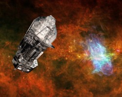 ESA's Herschel telescope used liquid helium to keep cool while it observed heat from the early Universe