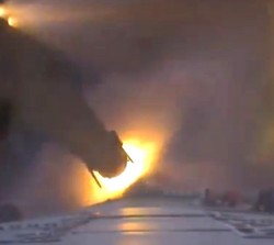 Separation of an Ariane booster (Screenshot)