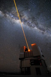 Gieren et al. used the 8.2-m Very Large Telescope (Yepun) to image M33, and deduce the distance to that galaxy (image credit: ESO).