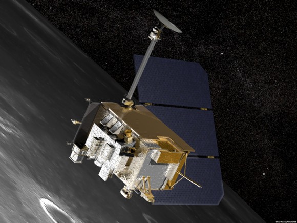 The CRaTER instrument aboard NASA's Lunar Reconnaissance Orbiter measures the effect of cosmic rays on "human tissue-equivalent" plastic. (NASA)