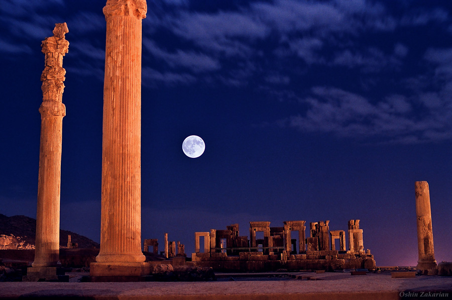 The UNESCO World Heritage Site of Persopolis, Iran (image credit: Oshin D. Zakarian/TWAN).