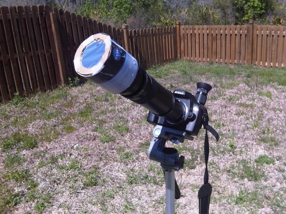 Our solar imaging rig.