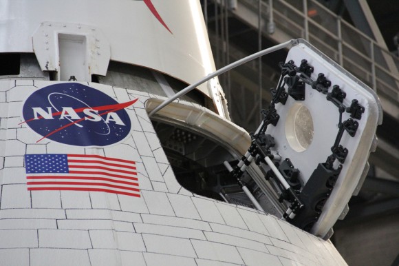 One day our astronauts will climb through an Orion hatch like this for America’s ‘Return to the Moon’ - following in the eternal footsteps of Apollo 11’s Neil Armstrong and Buzz Aldrin. Credit: Ken Kremer/kenkremer.com