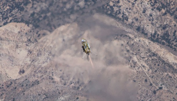 A Xombie technology demonstrator from Masten Space Systems. Credit: NASA/Masten