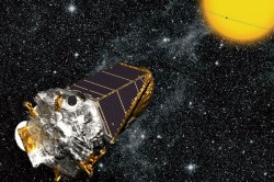 Illustration of the Kepler spacecraft (NASA/Kepler mission/Wendy Stenzel)