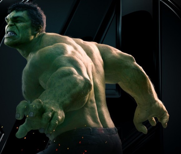 The Hulk (Bruce Banner), as portrayed in The Avengers. Credit: Marvel & Subs