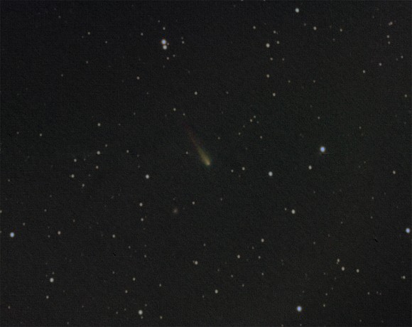 Comet ISON imaged on October 5th from Long Beach, California. (Credit: Thad Szabo @AstroThad).