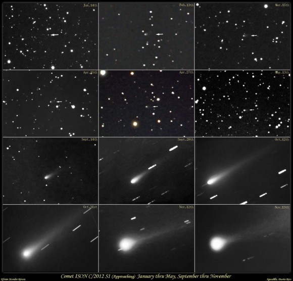 ISON: A 2013 pre-perihelion portrait. (Credit and copyright: Efrain Morales/Jaicoa observatory. Used with permission).
