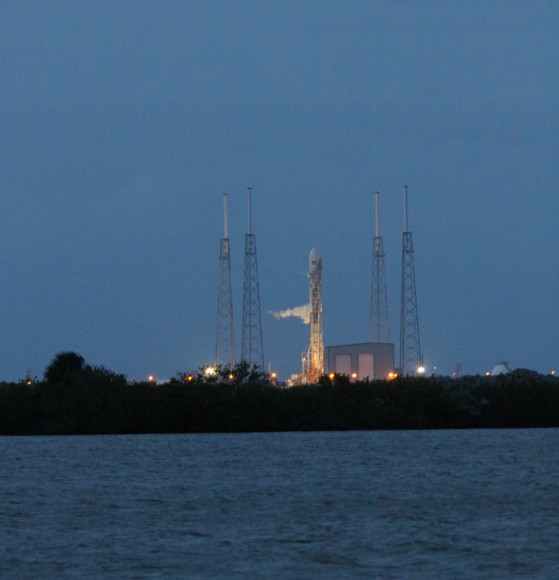 Next Generation SpaceX Falcon 9 rocket with SES-8 communications satellite awaits launch from Pad 40 at Cape Canaveral, FL. Credit: Ken Kremer/kenkremer.com