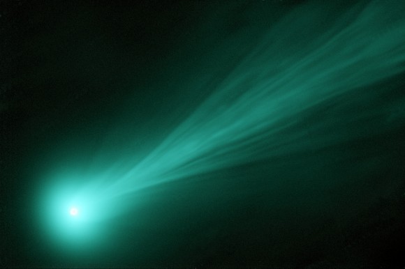 A narrowfield, false color view of Comet ISON on Nov. 15, 2013, taken from New Mexico. Credit and copyright: Joseph Brimacombe.