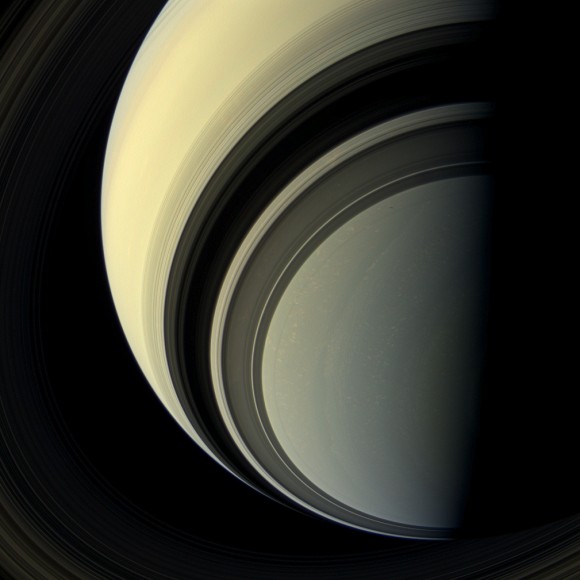 Saturn's southern hemisphere images from a million miles away (Credit: NASA/JPL-Caltech/Space Science Institute)