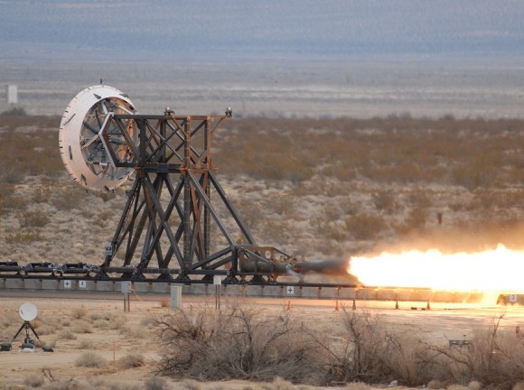 The "rocket sled" that is a part of the Low-Density Supersonic Decelerator Project testing methods to slow spacecraft before they land. Credit: NASA
