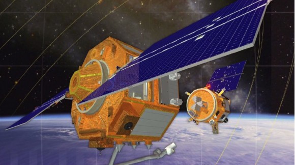 A screenshot from Planetary Resources' "The Trillion Dollar Market: Fuel in Space From Asteroids." Credit: Planetary Resources/YouTube (screenshot)