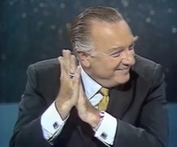 CBS broadcaster Walter Cronkite reacts moments after Apollo 11 landed on the moon on July 20, 1969. Credit: NASA/CBS/YouTube (screenshot)